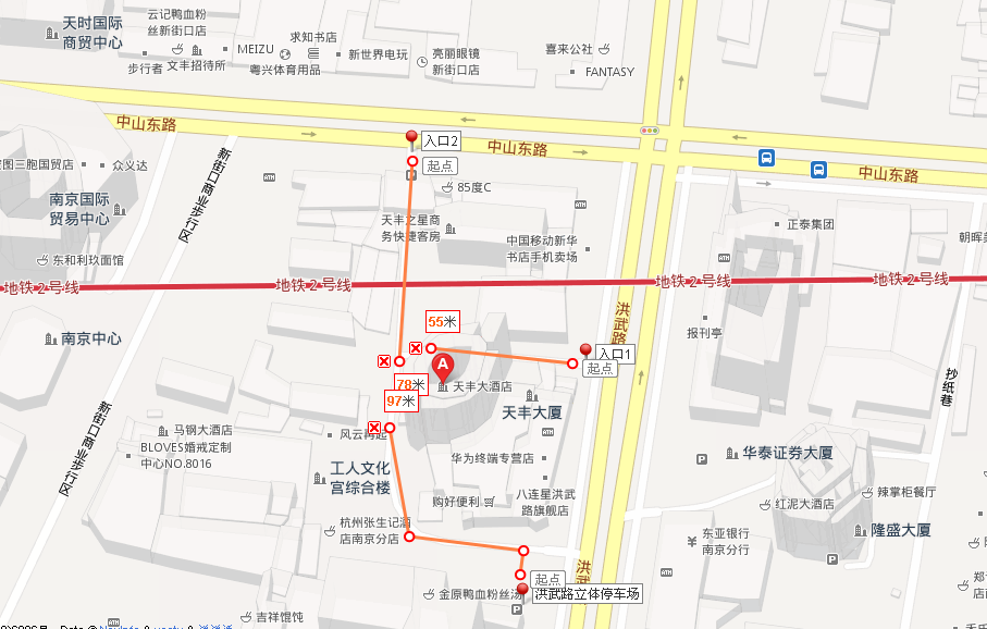 停車場(chǎng)位置